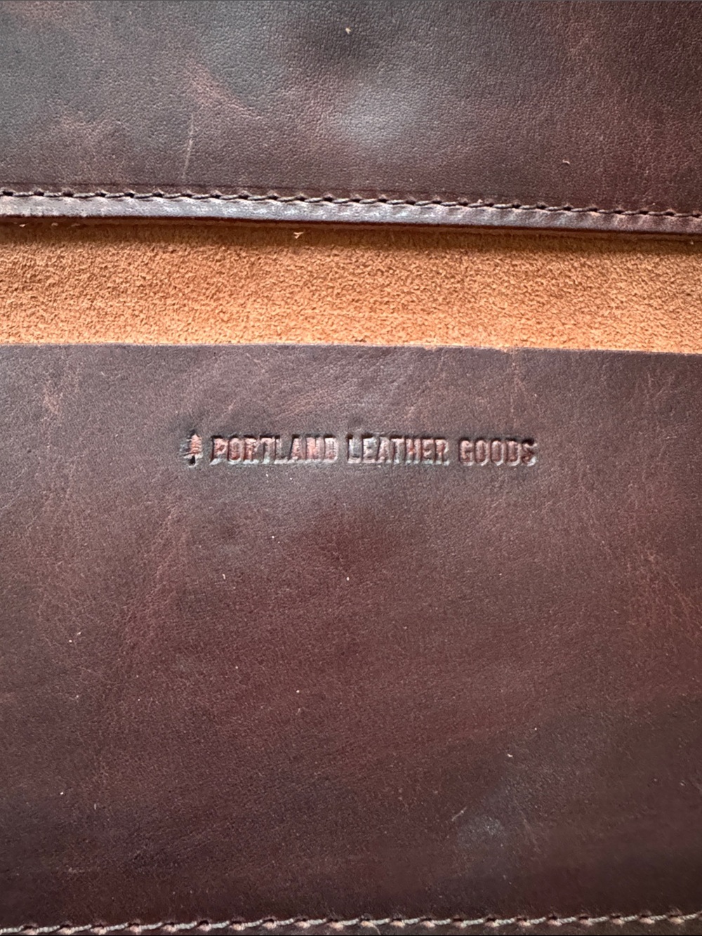 Portland Leather Brown Rancher Wallet - Picture 10 of 15